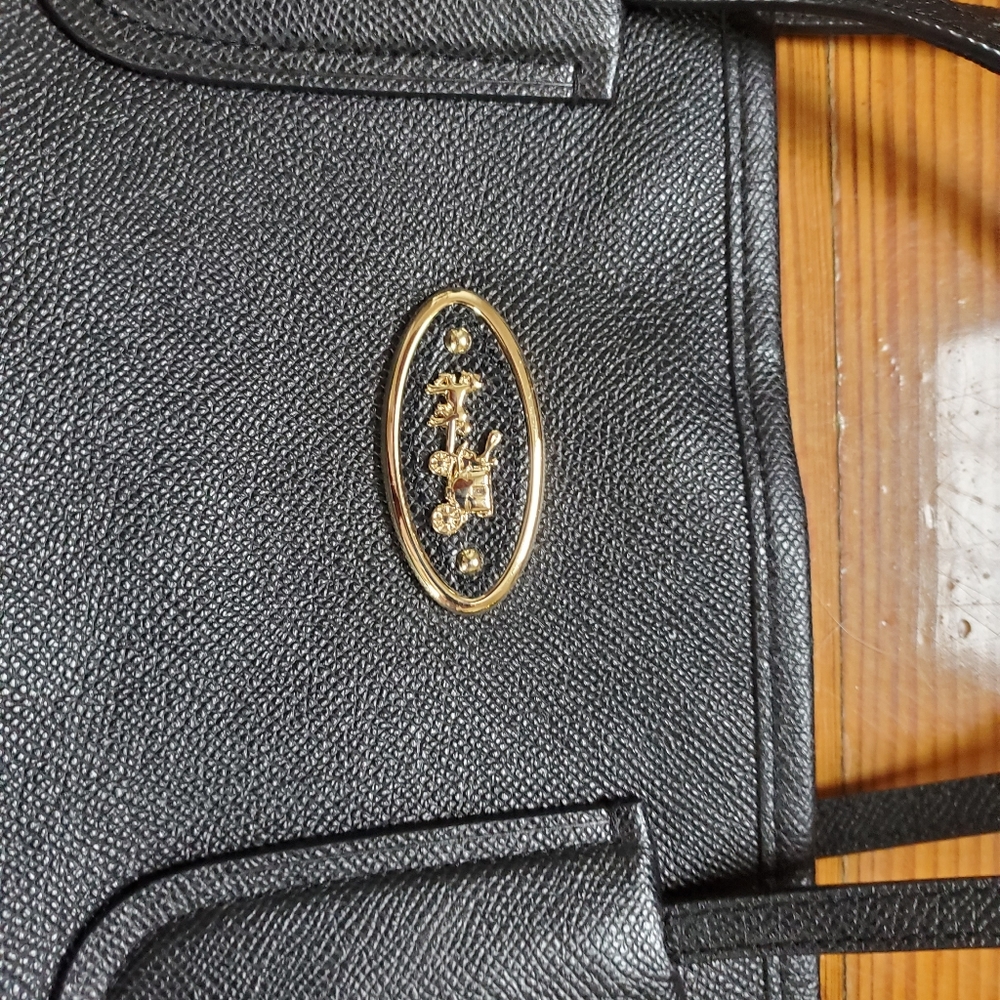 Coach tote style bag & wallet
